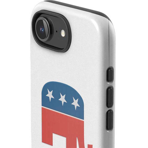 Republican Elephant iPhone 16e Impact Case