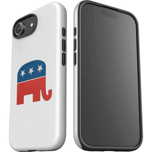 Republican Elephant iPhone 16e Impact Case