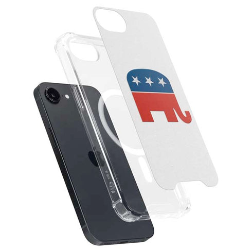 Republican Elephant iPhone 16e MagSafe Case