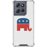 Republican Elephant Moto G 5G (2025) Clear Case