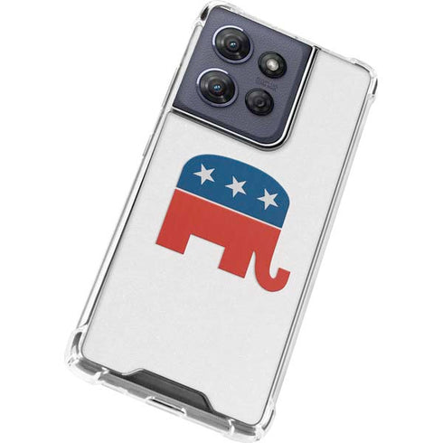 Republican Elephant Moto G Power 5G (2025) Clear Case
