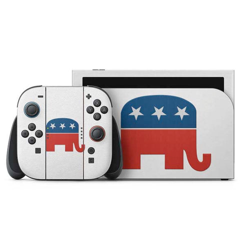 Republican Elephant Nintendo Switch 2 (2025) with Joy-Con Skin
