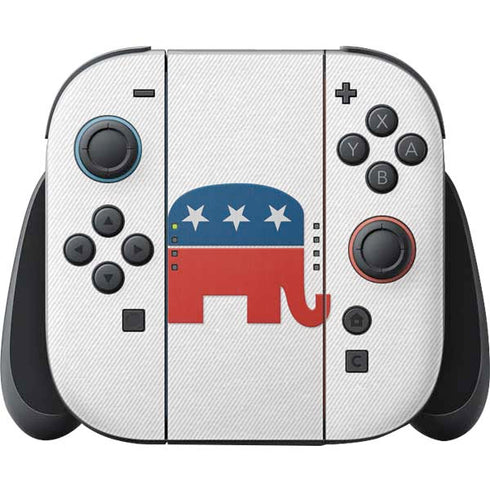 Republican Elephant Nintendo Switch 2 (2025) Joy-Con Controller Skin