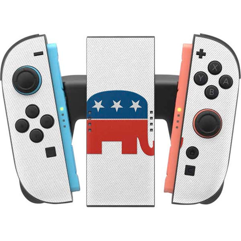 Republican Elephant Nintendo Switch 2 (2025) Joy-Con Controller Skin
