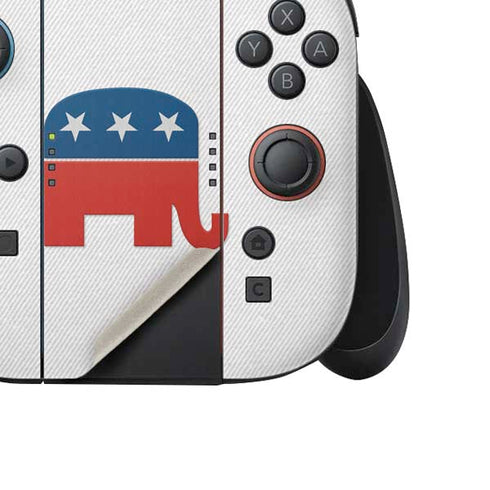 Republican Elephant Nintendo Switch 2 (2025) Joy-Con Controller Skin