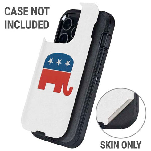 Republican Elephant Otterbox Defender iPhone Skin