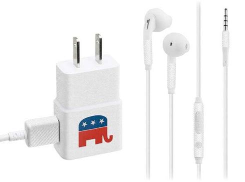 Republican Elephant Phone Charger Skin