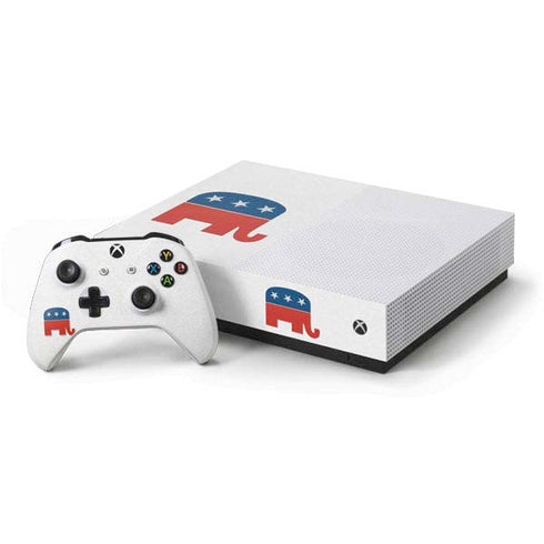 Republican Elephant Xbox One S All-Digital Edition Bundle Skin