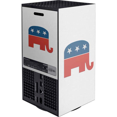 Republican Elephant XBox Series X Digital Edition Console Skin