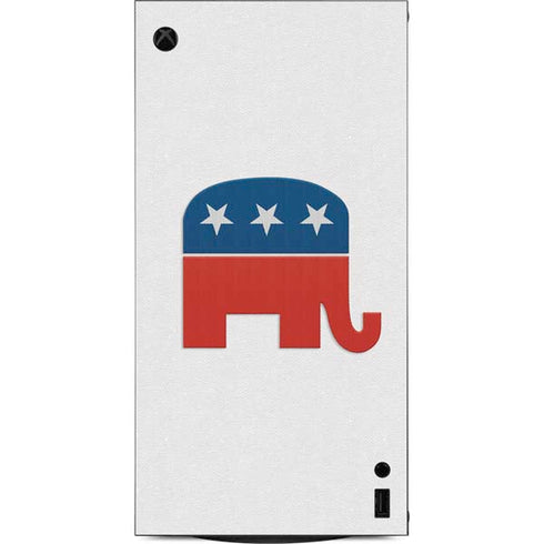 Republican Elephant XBox Series X Digital Edition Console Skin