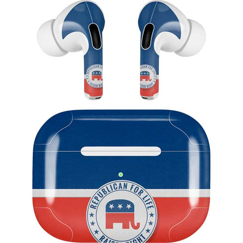 Republican For Life AirPods Skins