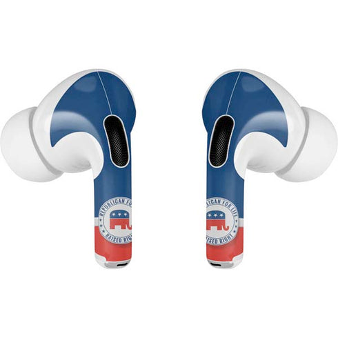 Republican For Life AirPods Skins