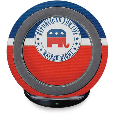 Republican For Life Fast Charge Wireless Charging Stand Skin