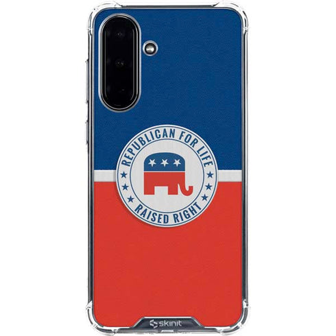 Republican For Life Galaxy A36 5G Clear Case
