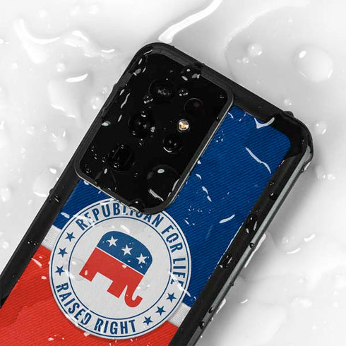 Republican For Life Galaxy S24 Ultra Waterproof Case