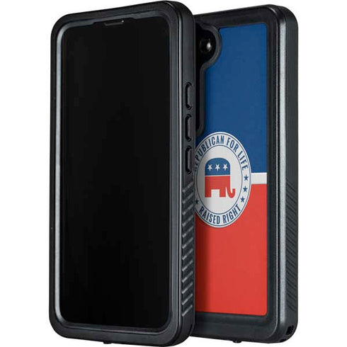 Republican For Life Galaxy S24 Waterproof Case