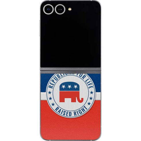Republican For Life Galaxy Z Flip6 Skin