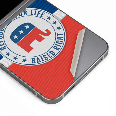 Republican For Life Galaxy Z Flip6 Skin