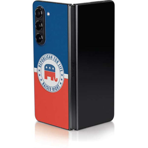 Republican For Life Galaxy Z Fold5 5G Skin