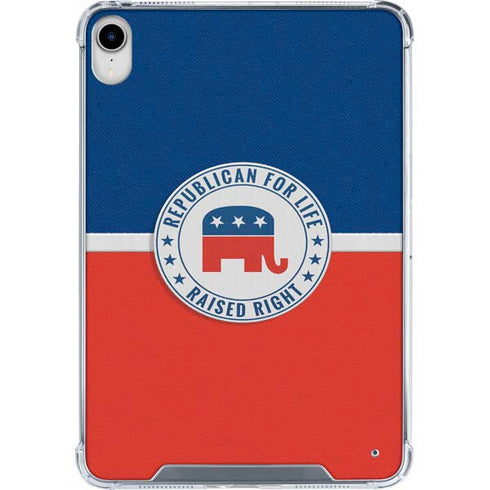 Republican For Life iPad 11th Gen (2025) Clear Case