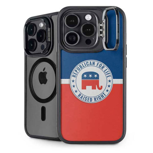 Republican For Life iPhone 14 Pro Kickstand Case