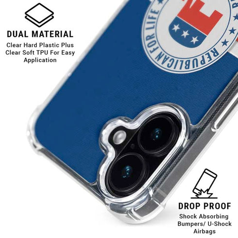 Republican For Life iPhone 16 MagSafe Case