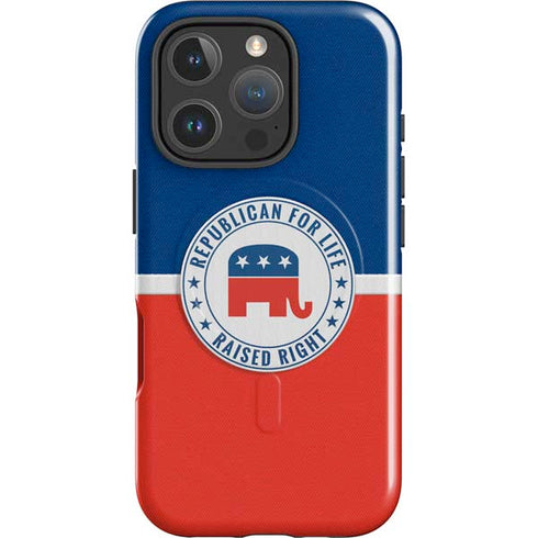 Republican For Life iPhone 16 Pro Magsafe Impact Case