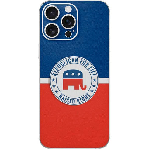 Republican For Life iPhone 16 Pro Max Skin