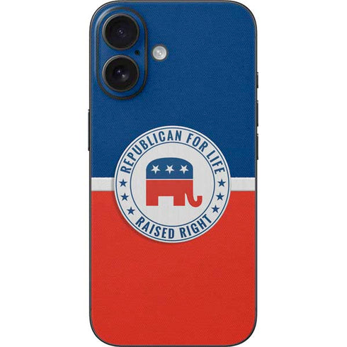 Republican For Life iPhone 16 Skin