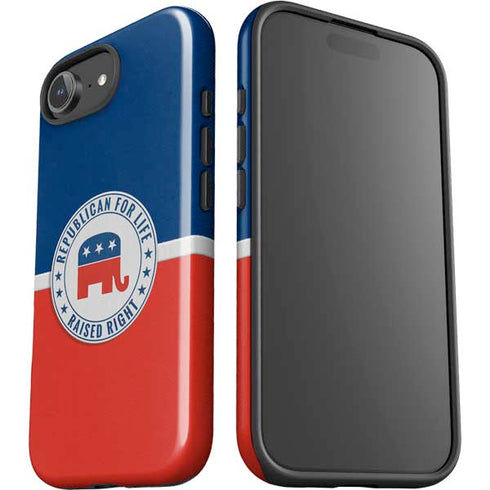 Republican For Life iPhone 16e Impact Case