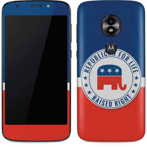 Republican For Life Moto E5 Play Skin