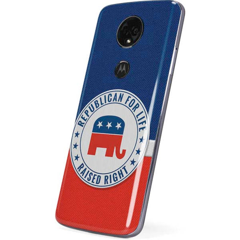 Republican For Life Moto E5 Plus Skin