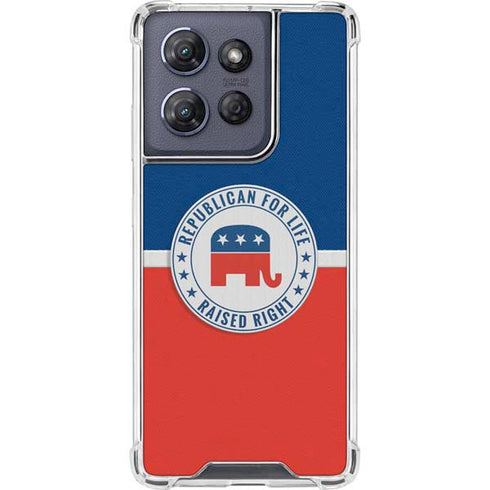 Republican For Life Moto G Stylus 5G (2025) Clear Case