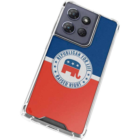 Republican For Life Moto G Stylus 5G (2025) Clear Case