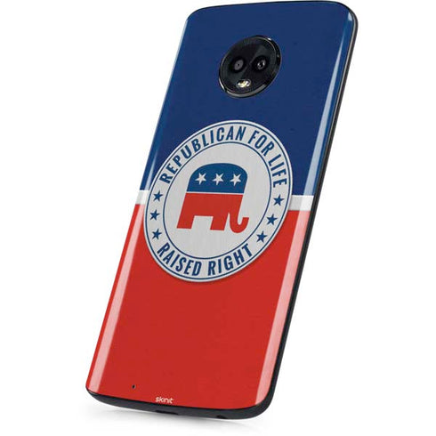 Republican For Life Moto G6 Skin