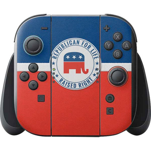 Republican For Life Nintendo Switch 2 (2025) with Joy-Con Skin