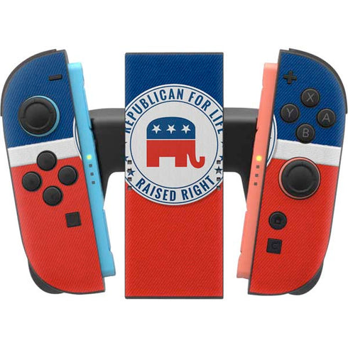 Republican For Life Nintendo Switch 2 (2025) Joy-Con Controller Skin
