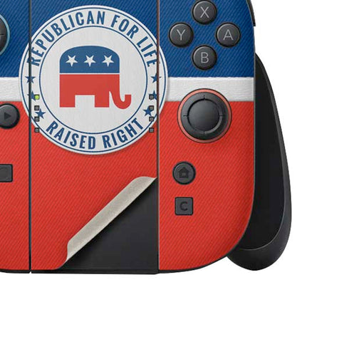 Republican For Life Nintendo Switch 2 (2025) Joy-Con Controller Skin