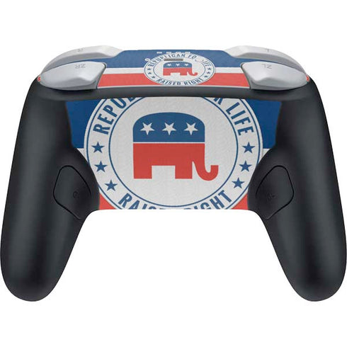 Republican For Life Nintendo Switch 2 (2025) Pro Controller Skin