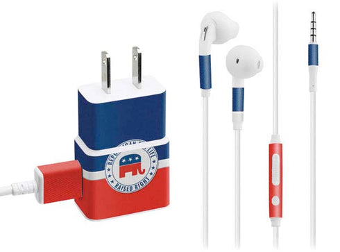 Republican For Life Phone Charger Skin