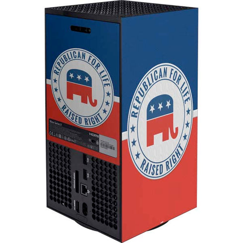 Republican For Life XBox Series X Digital Edition Bundle Skin