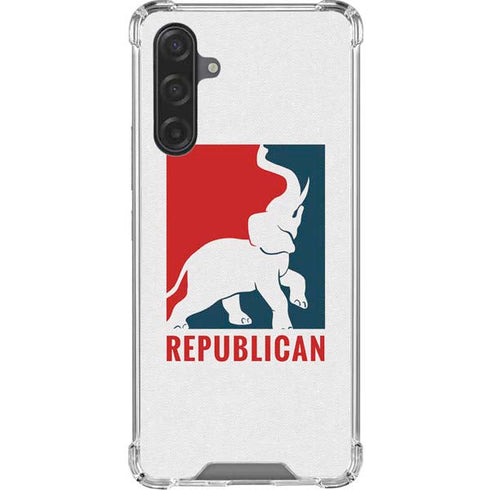 Republican Galaxy A17 Clear Case