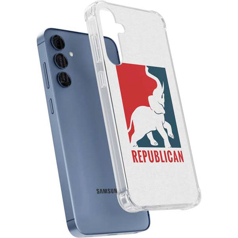 Republican Galaxy A35 5G Clear Case