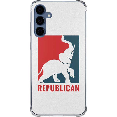 Republican Galaxy A55 5G Clear Case
