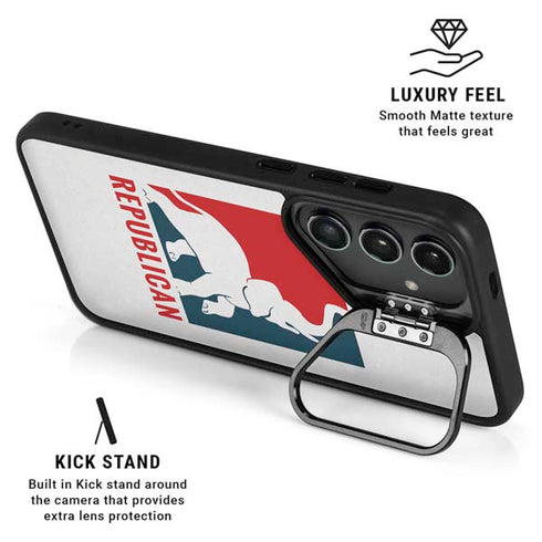 Republican Galaxy S25 Ultra Kickstand Case