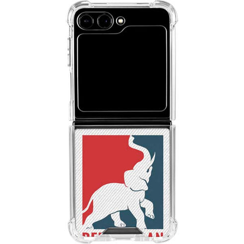 Republican Galaxy Z Flip6 Clear Case