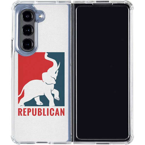 Republican Galaxy Z Fold5 5G Clear Case