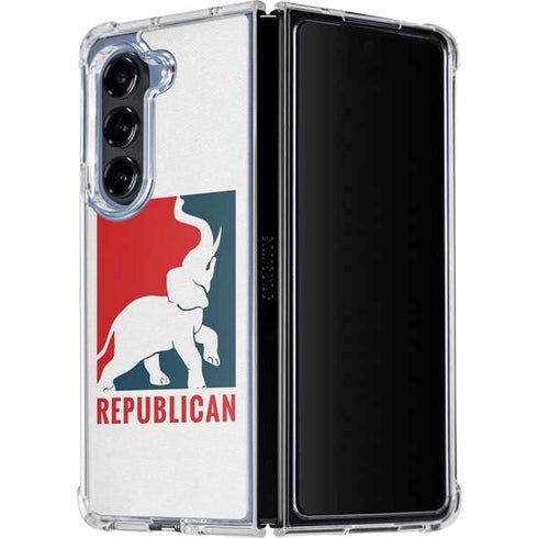 Republican Galaxy Z Fold5 5G Clear Case