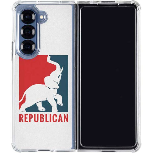 Republican Galaxy Z Fold6 Clear Case