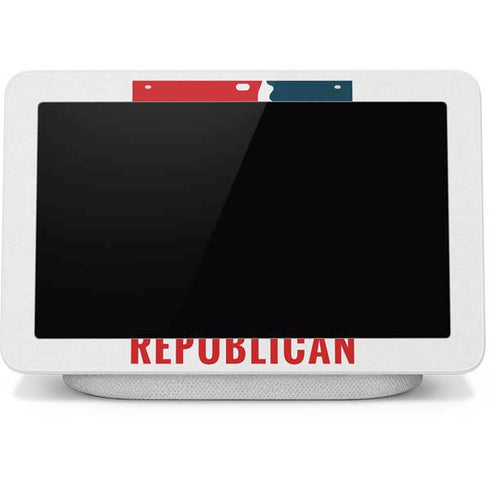 Republican Google Home Hub Skin